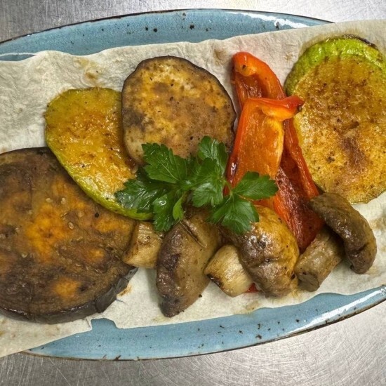 Овощи на углях