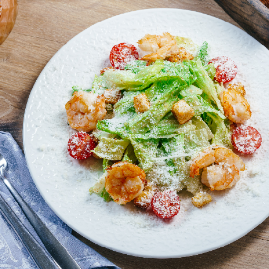 Цезарь с креветками