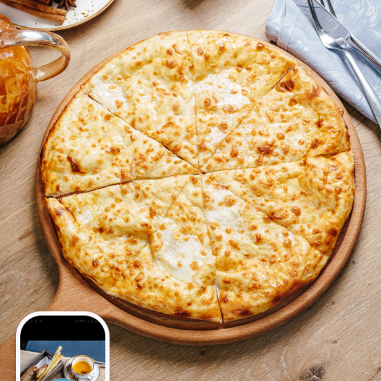 Лепёшка с сыром