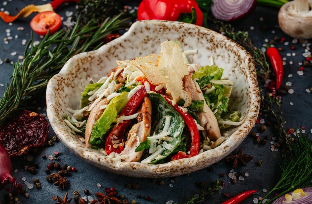 С-т Цезаридзе с курицей