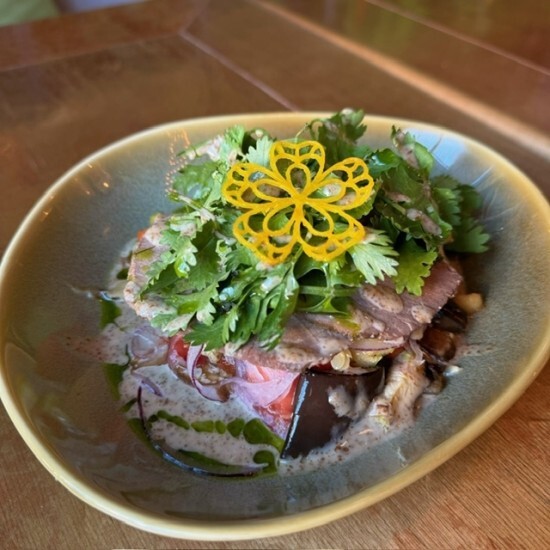 Салат с говядиной