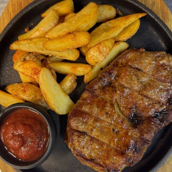 Стейк из свинины