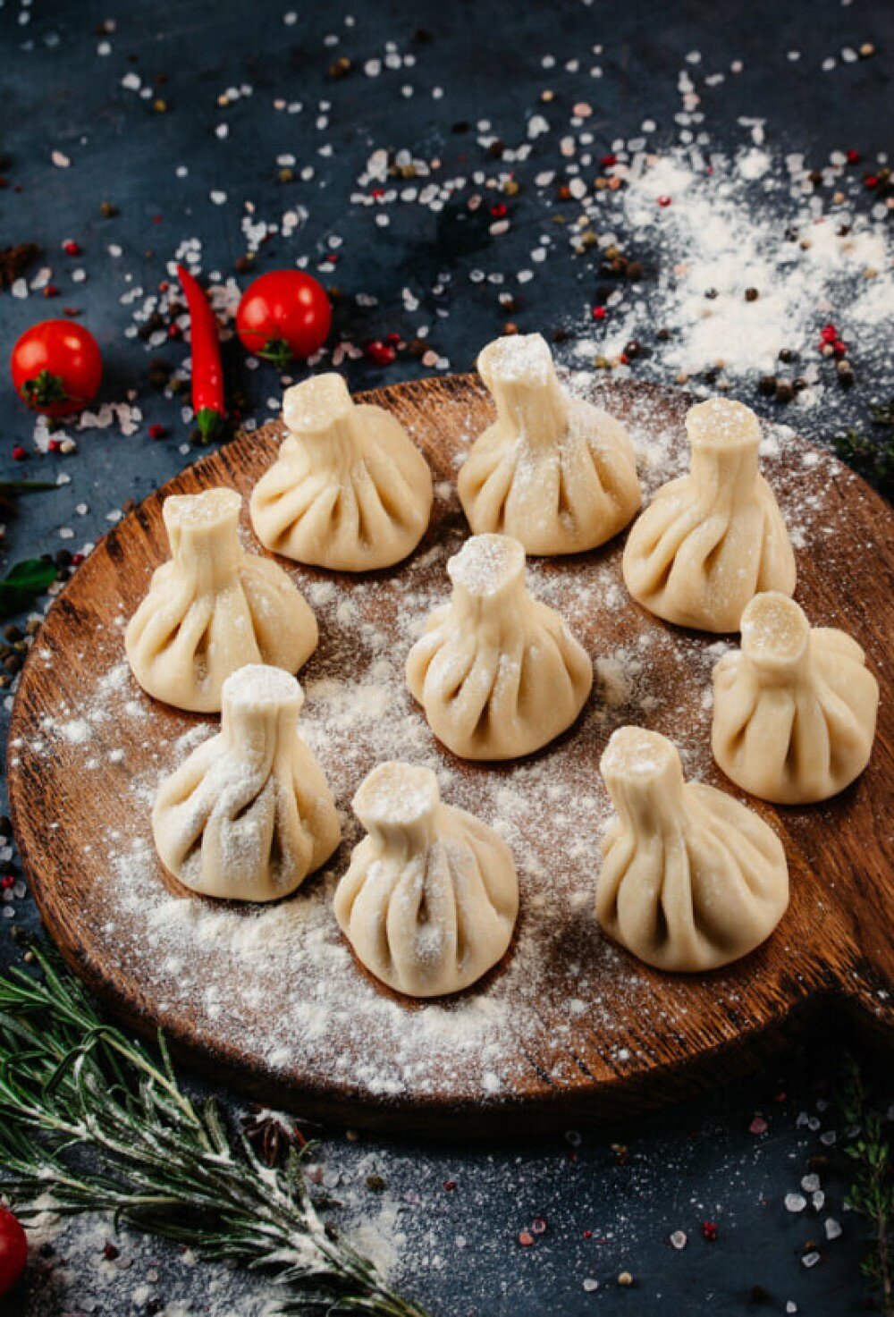 Хинкали свинина -говядина