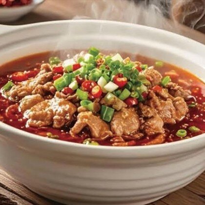 B59 Свинина по-сычуаньски 水煮肉片