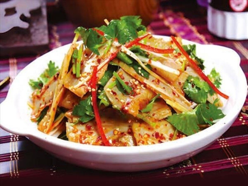 A4 Острый говяжий рубец 凉拌牛肚