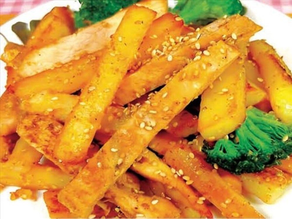 B33 Куриное филе с картофелем фри 香炸鸡排薯条