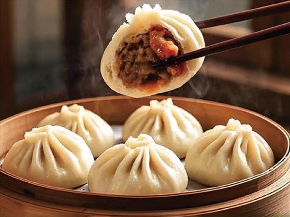 K4 Баоцзы с говядиной 牛肉小笼包