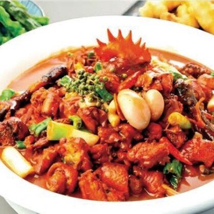 B63 Острый жареный цыпленок по-шаньдунски (с косточками) 临沂炒鸡