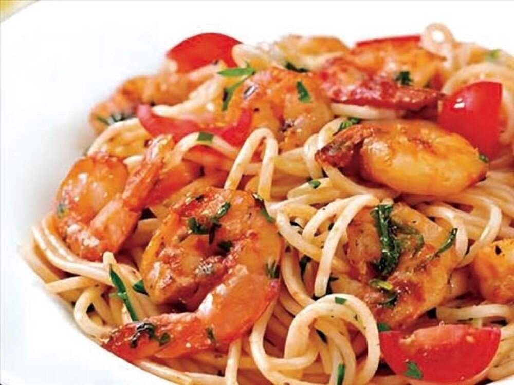 D3 Жареная лапша с морепродуктами 海鲜炒面