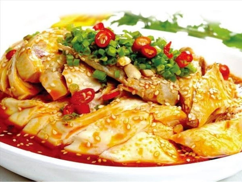 A5 Острый салат с цыпленком и арахисом 口水鸡