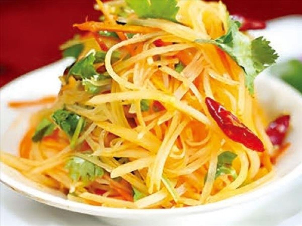 A2 Салат из картофельной соломки  拌土豆丝