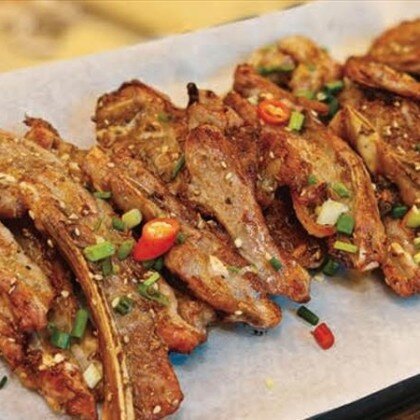 B70 Бараньи жареные ребрышки 炸羊排