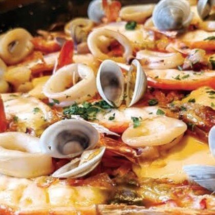 B38 Сковородка с морепродуктами 铁钣海鲜