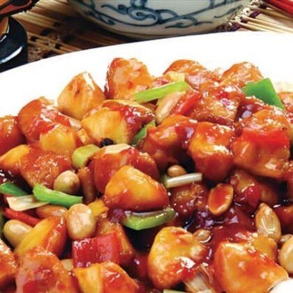 B27 Курица в соусе с арахисом и овощами 宫保鸡丁