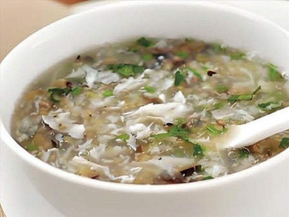 C3 Суп с говядиной и яйцом "Сиху" 西湖牛肉羹