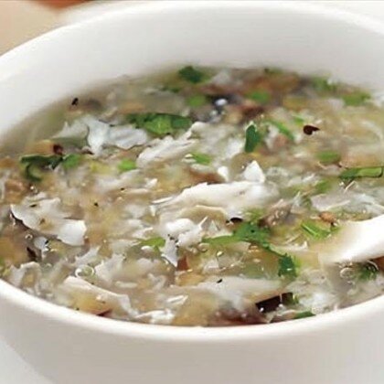 C3 Суп с говядиной и яйцом "Сиху" 西湖牛肉羹