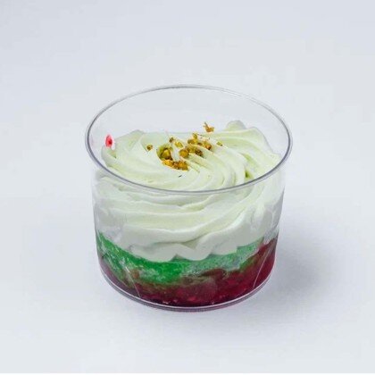 Трайфл фисташка-малина