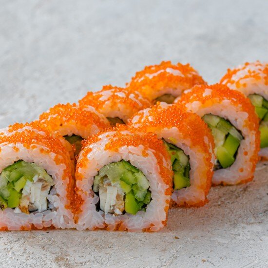 Калифорния с угрем