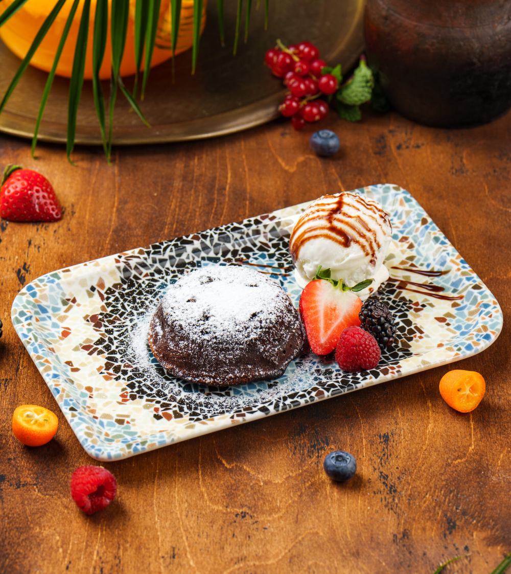 Шоколадный фондан