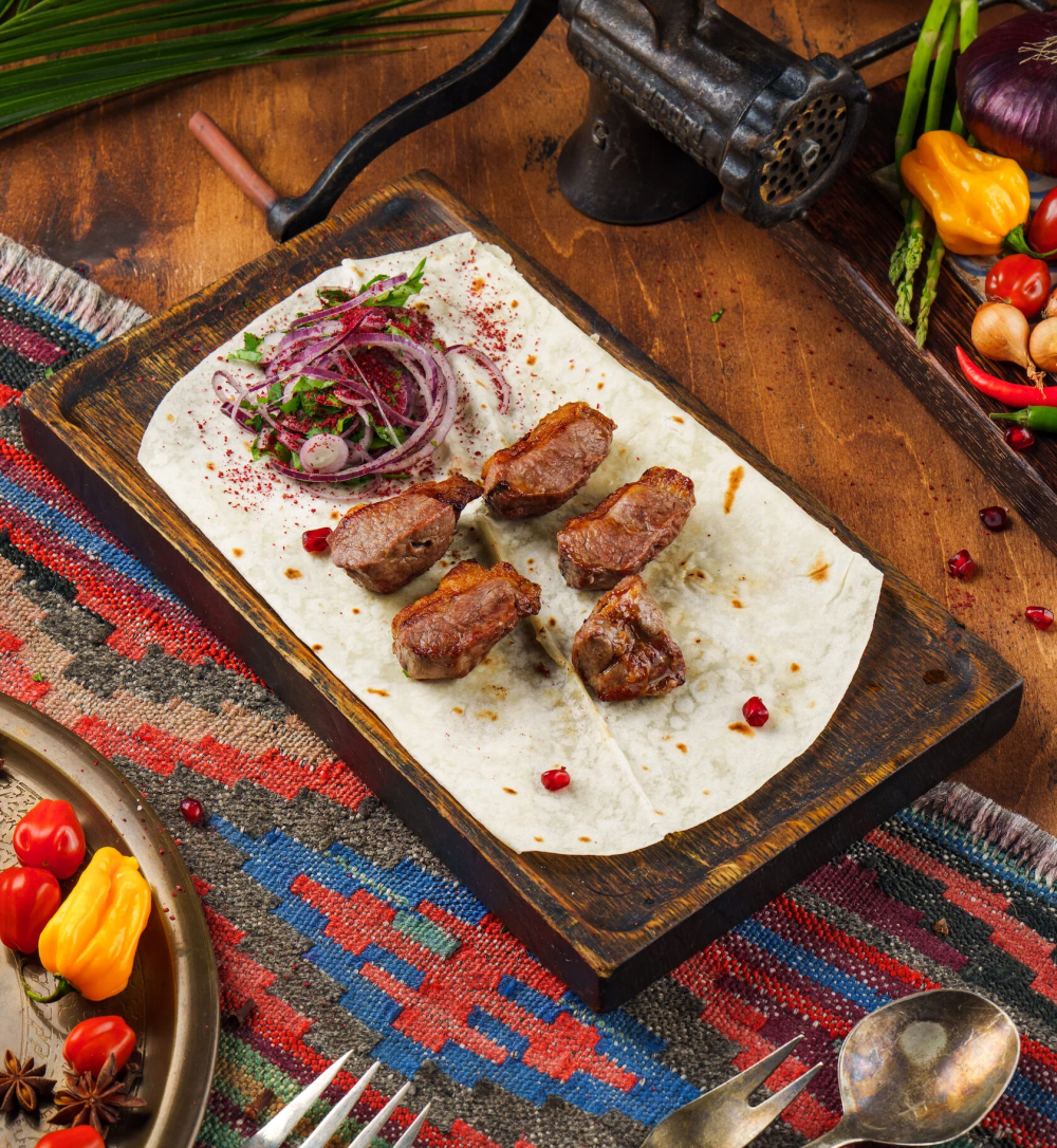 Шашлык из бараньей мякоти