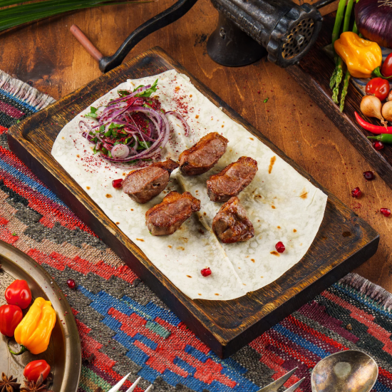 Шашлык из бараньей мякоти