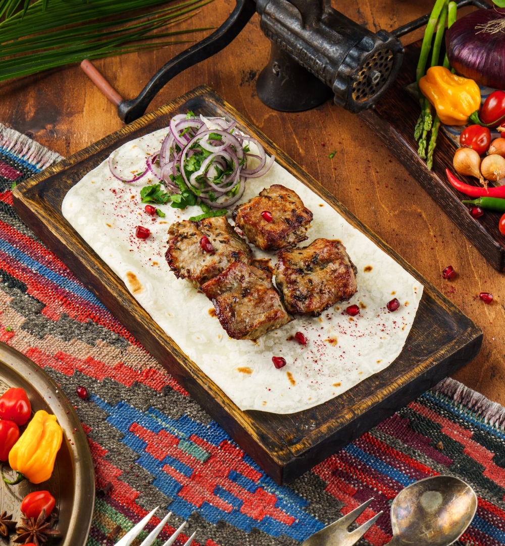 Шашлык бастурма из телятины