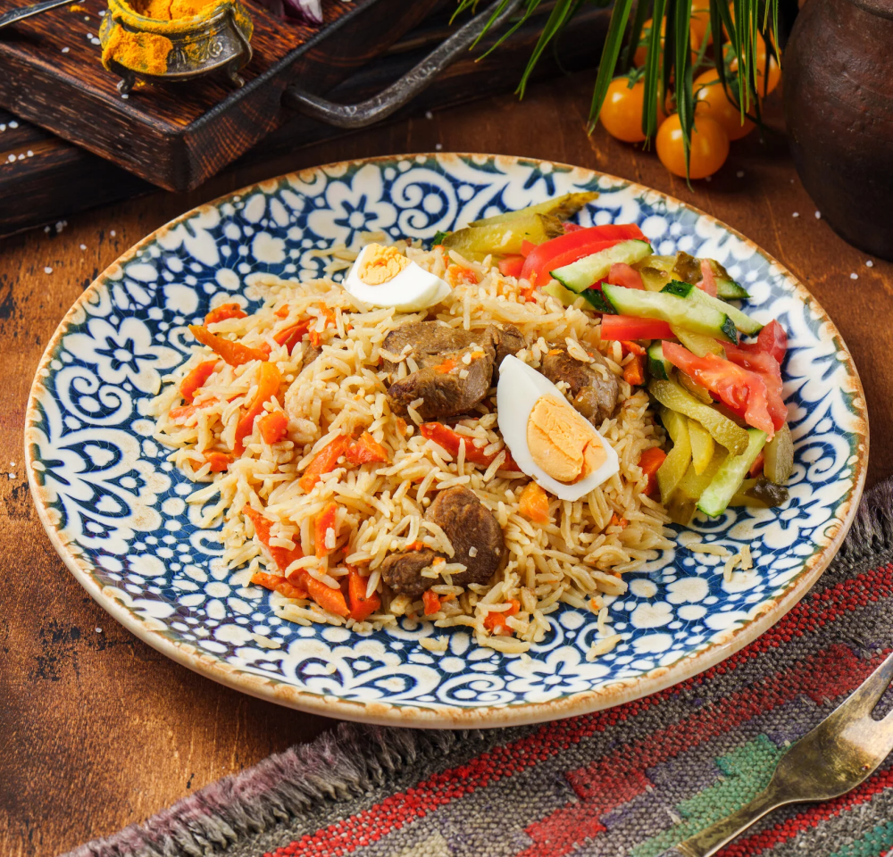 Плов по-узбекски (чайхански)