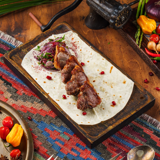 Шашлык из бараньей спинки