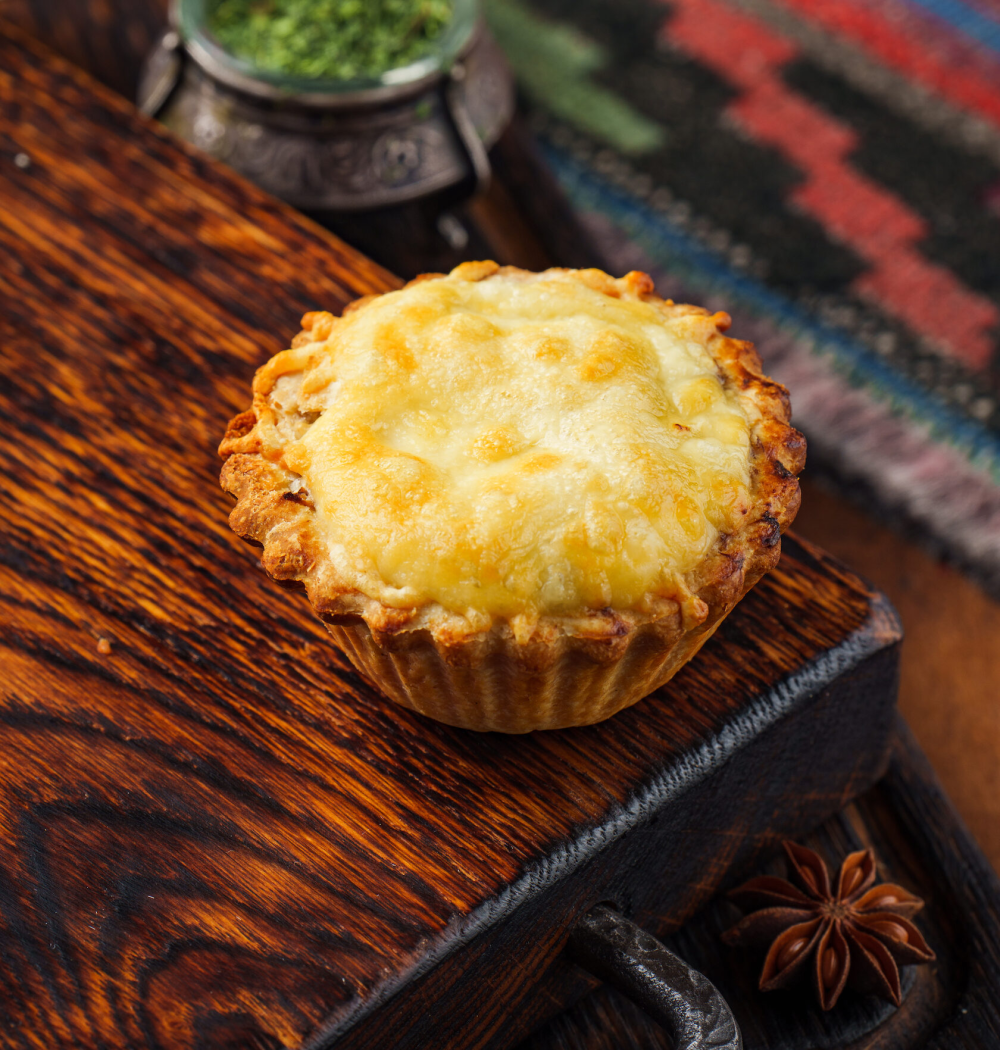 Жюльен с курицей и грибами