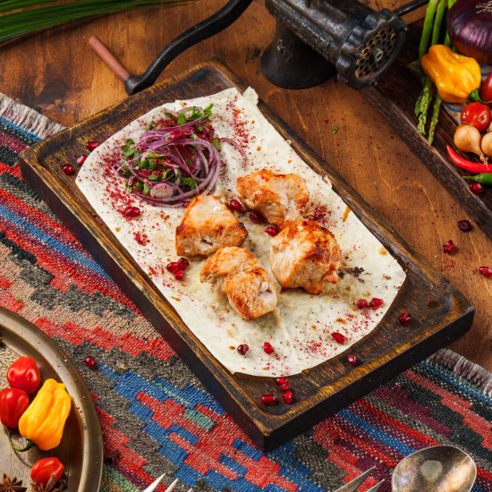 Шашлык из филе индейки