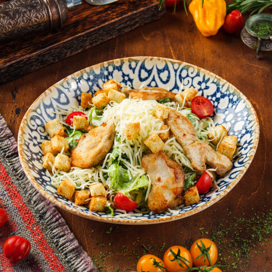 Цезарь с курицей