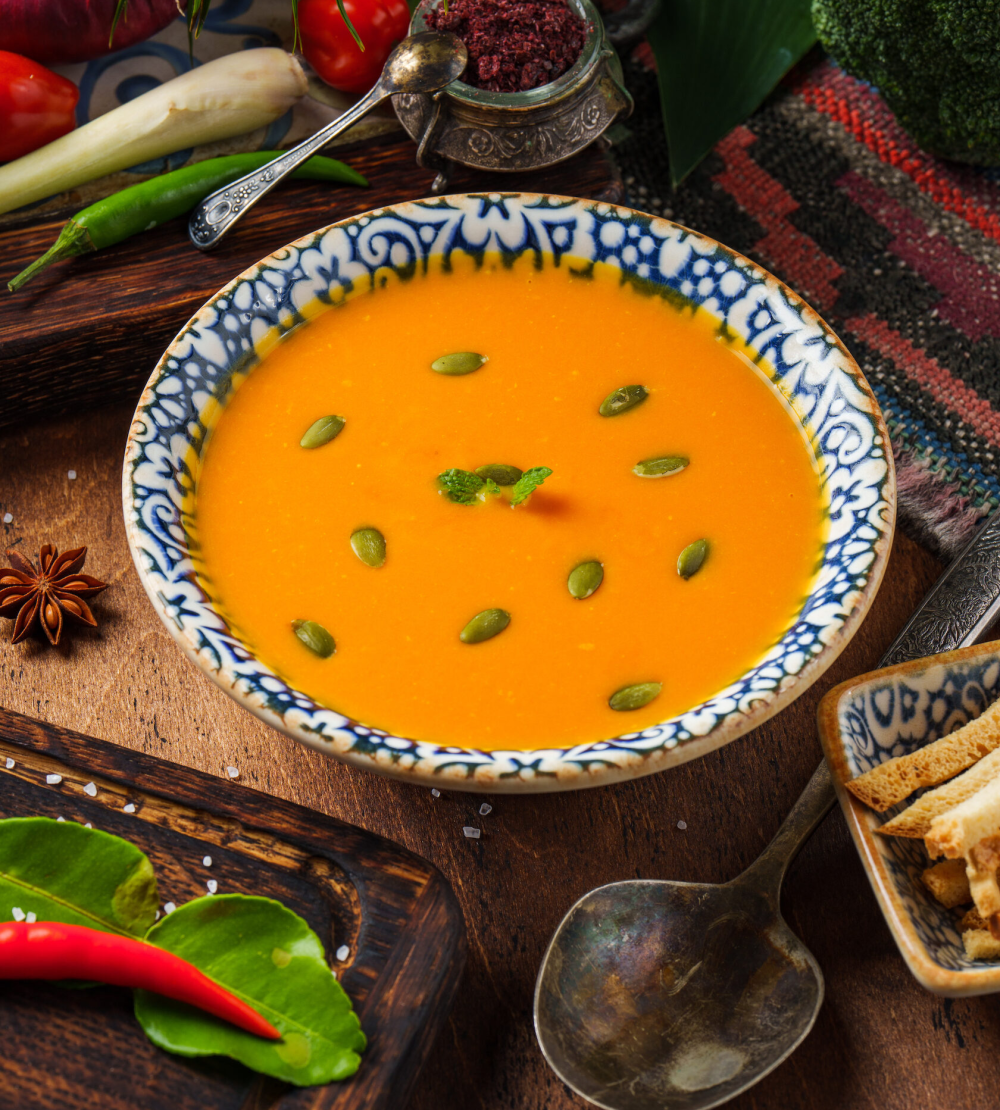 Суп-крем из тыквы