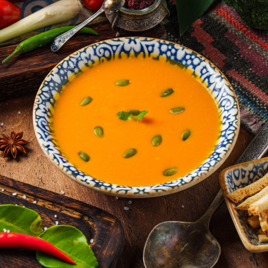Суп-крем из тыквы