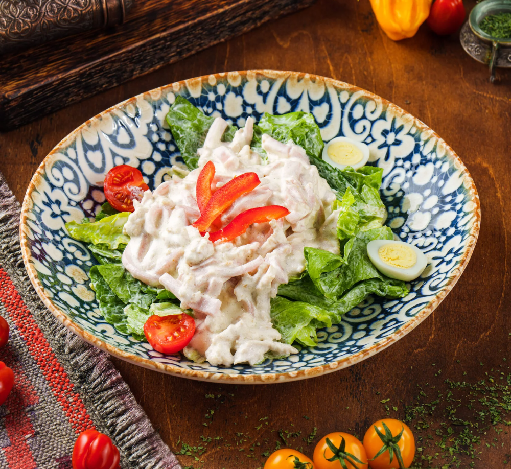 Теплый салат Тавук