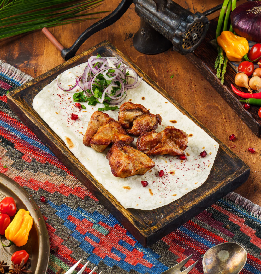 Шашлык из свиной мякоти