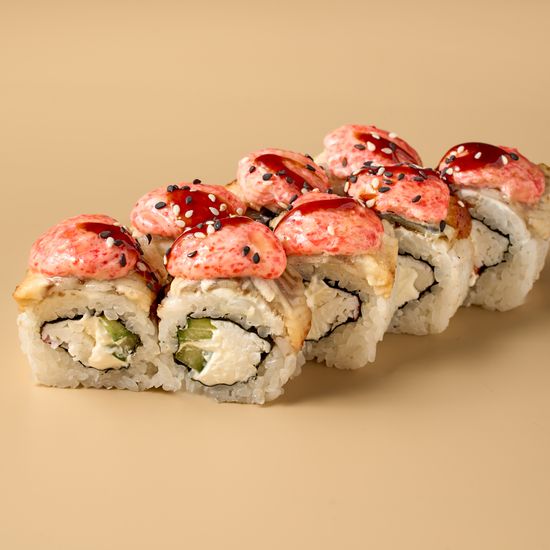 Запеченная филадельфия с угрем