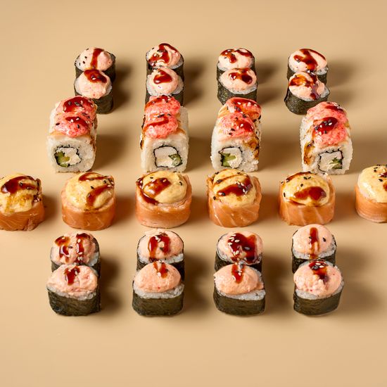 Сет запеченных роллов