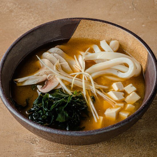 Мисо с кальмаром