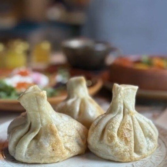 Жареные хинкали свинина - говядина