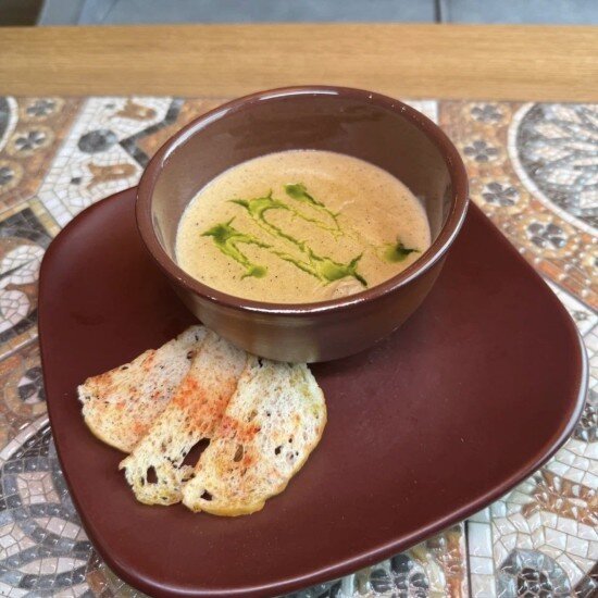 Суп пюре из шампиньонов