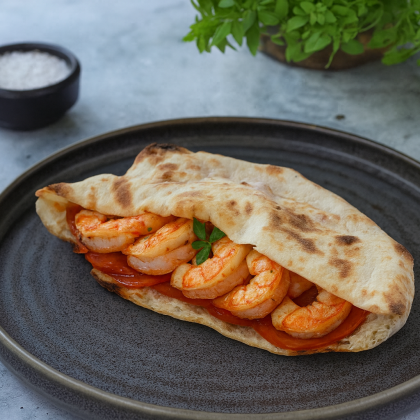 Панини с креветкой
