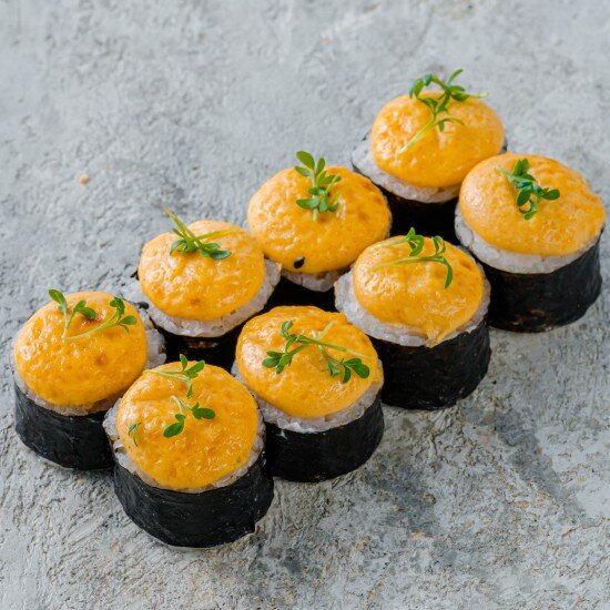 С лососем и сливочным сыром