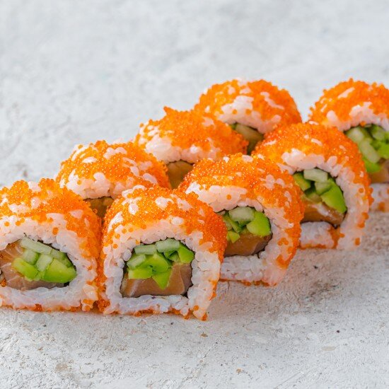 Калифорния с лососем