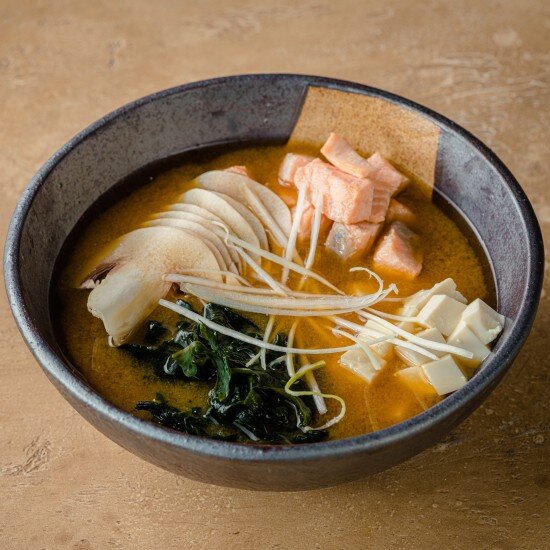 Мисо с лососем