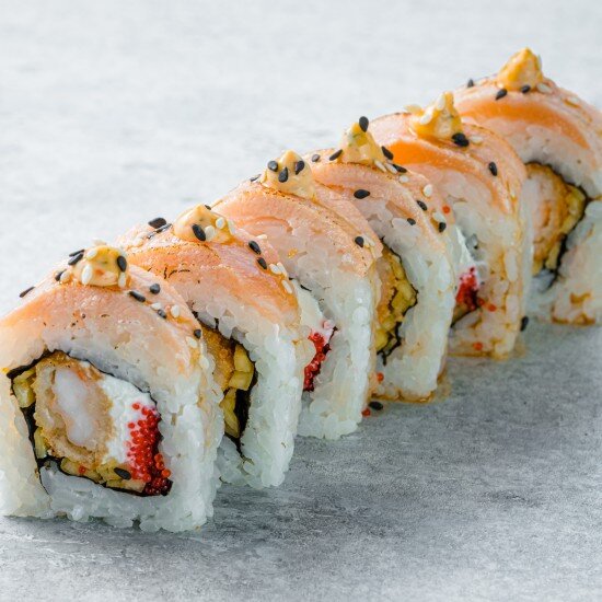 Пинк с лососем