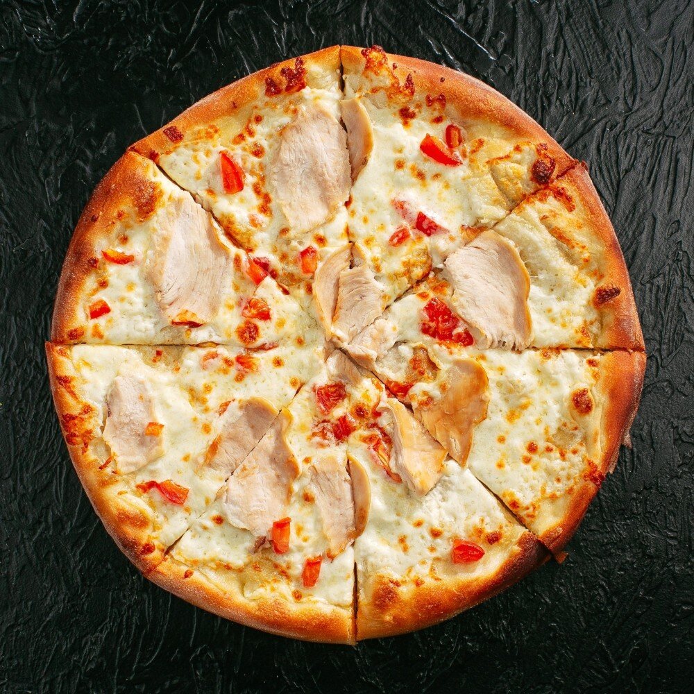 Пицца "Сырный цыплёнок"