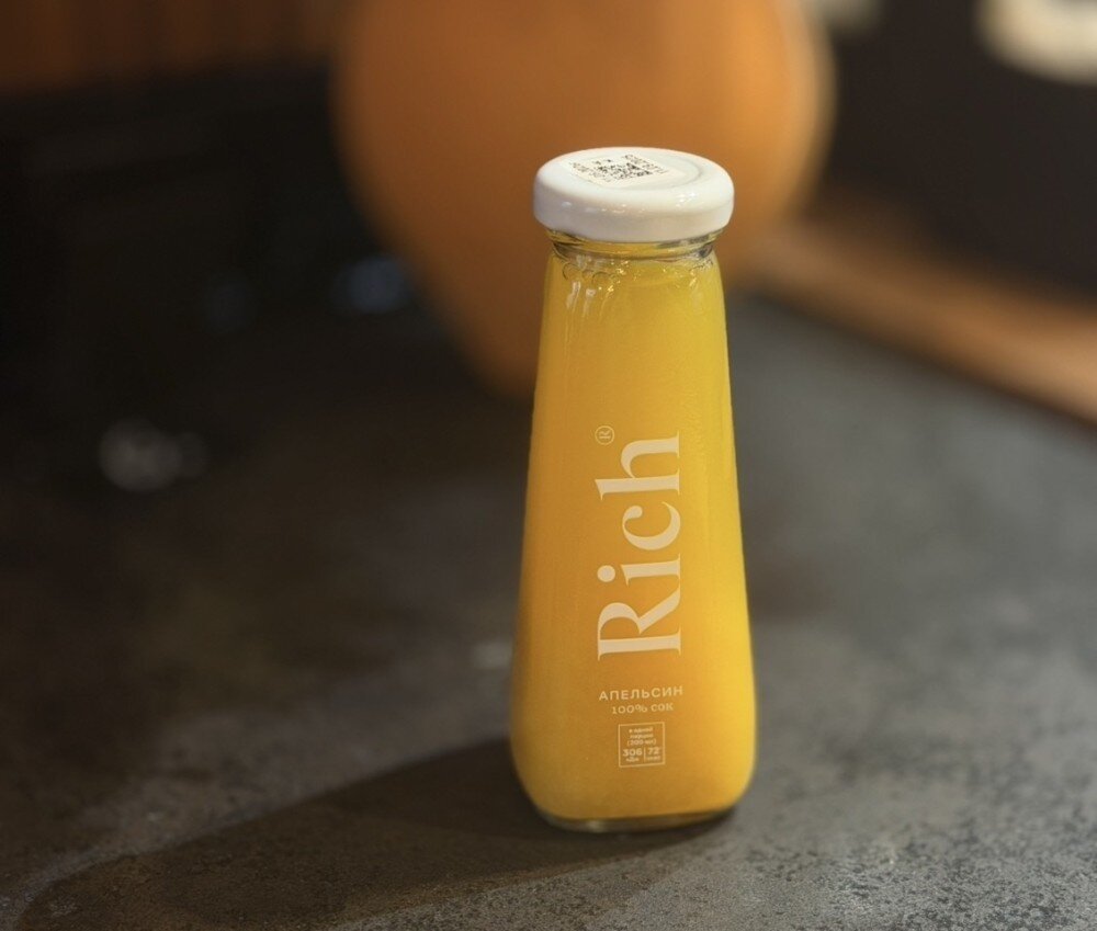 Сок Рич апельсин 200