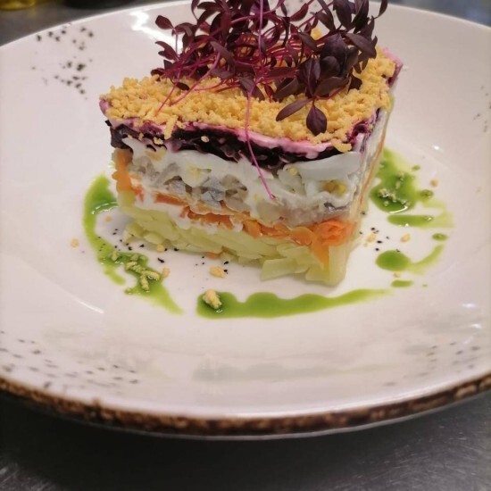 Салат сельдь под шубой