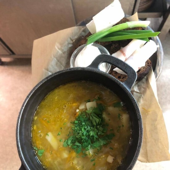 Щи с кислой капустой