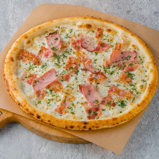 Пицца Карбонара Большая